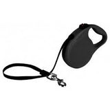 Kong retractable trail lead small black