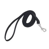 cotton web training leash 30" black