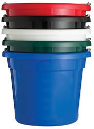 Utility Bucket 10qt black