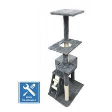 Sisal 4 level scratcher with ladder