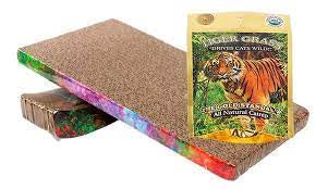 2 paws up scratch pad small