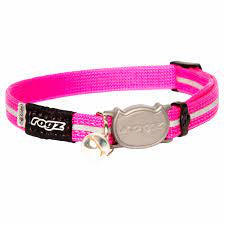 Alleycat collar 8-12" pink
