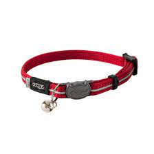 Alleycat collar 8-12" red
