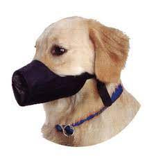 Dog nylon muzzle
