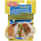 LW guinea pig figure 8 harness set green
