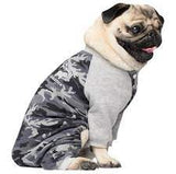 Frosty fleece sweatsuit camo 20"