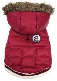 Expedition parka red med