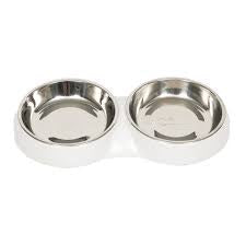 Pixie double dish white