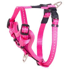 Control harness padded small pink