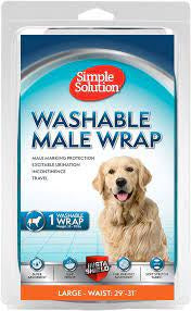 Simple Solution washable male wrap large