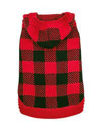 DQ double knit lumber jacket red 10"