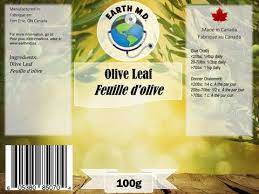 Earth MD olive leaf powder 100g