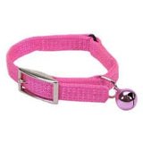 Snag proof cat collar neon pink 10"