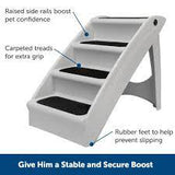 Petsafe Cozy up folding steps grey 25"