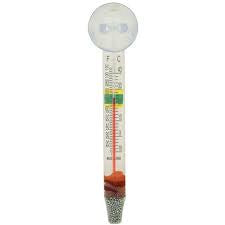 floating thermometer w/suction cup