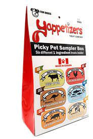 Yappetizers picky pet variety box