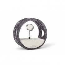 Bud-z interactive wheel toy with pompom grey