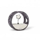Bud-z interactive wheel toy with pompom grey