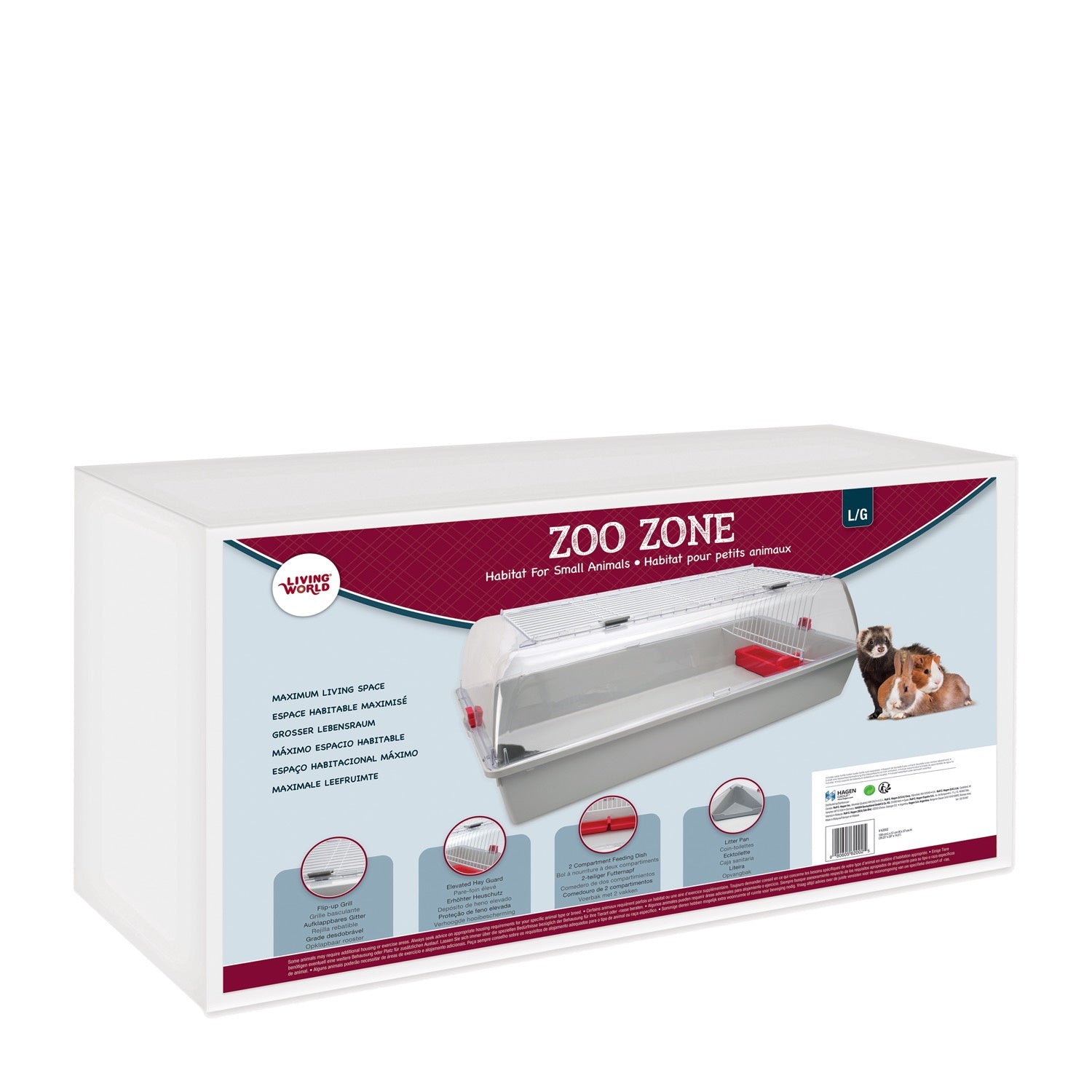 LW ZooZone small animal habitat small
